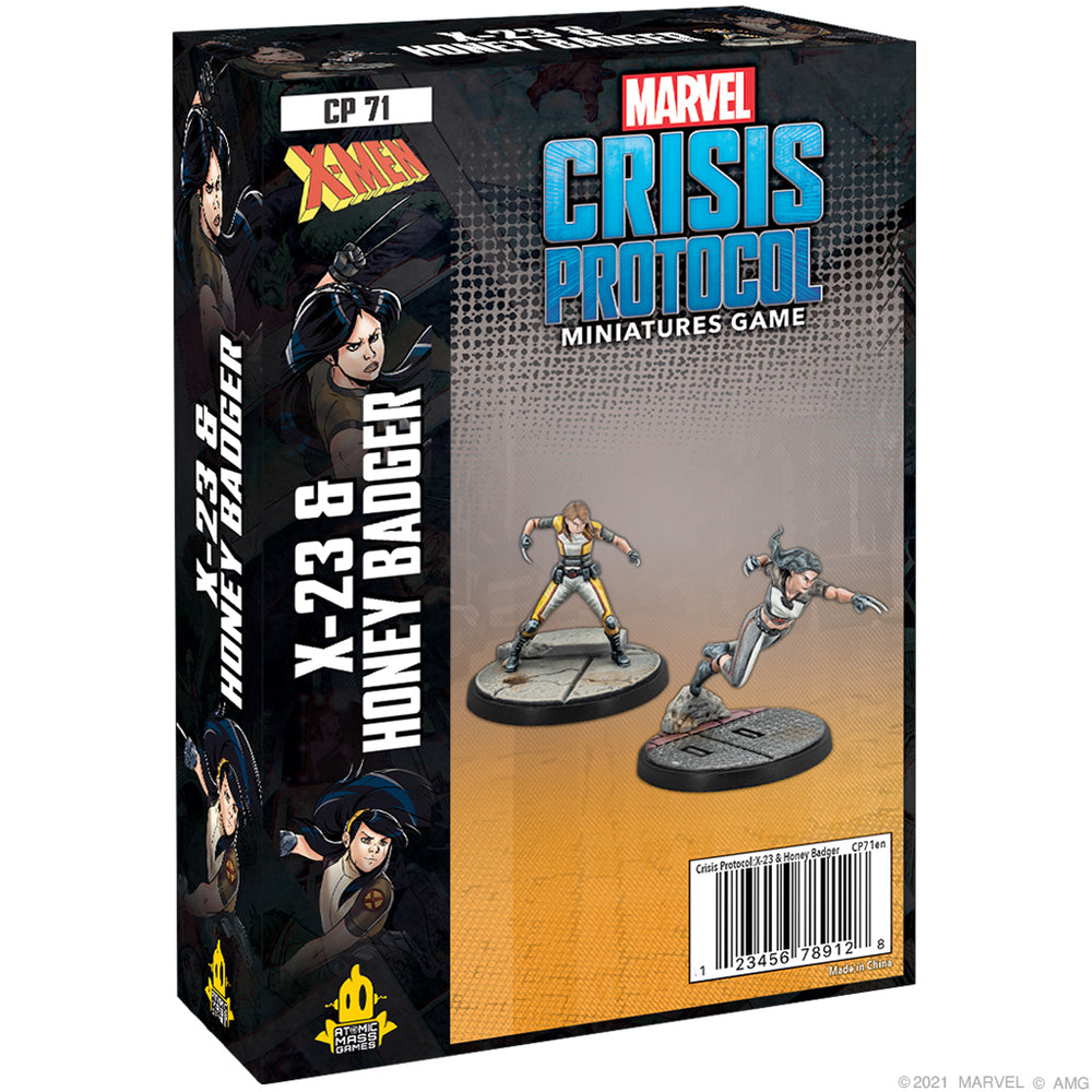 Marvel Crisis Protocol: Character Pack - X-23 & Honey Badger