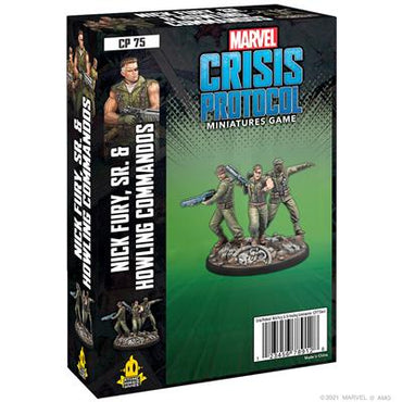 Marvel Crisis Protocol: Character Pack - Nick Fury Sr. & Howling Commandos