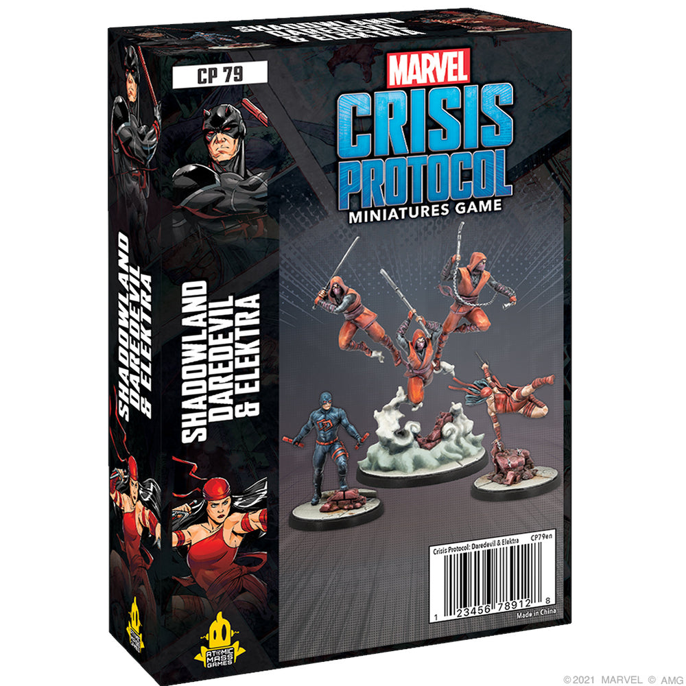 Marvel Crisis Protocol: Character Pack - Shadowland Daredevil & Elektra