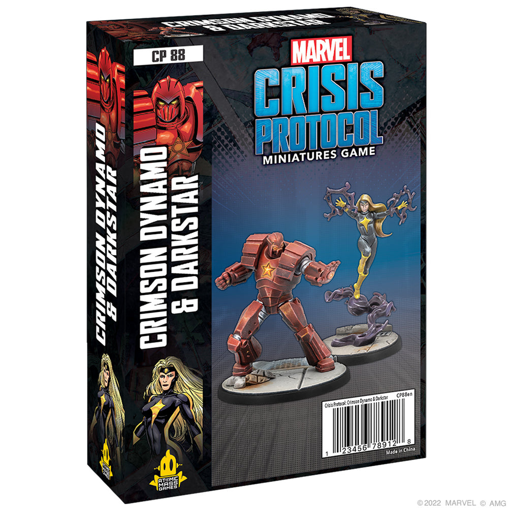 Marvel Crisis Protocol: Character Pack - Crimson Dynamo & Dark Star