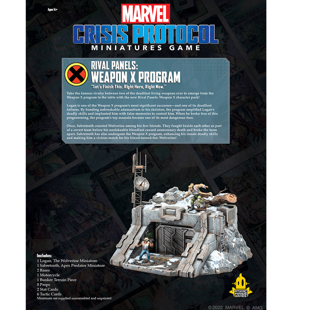 Marvel Crisis Protocol: Rival Panels - Weapon X Program