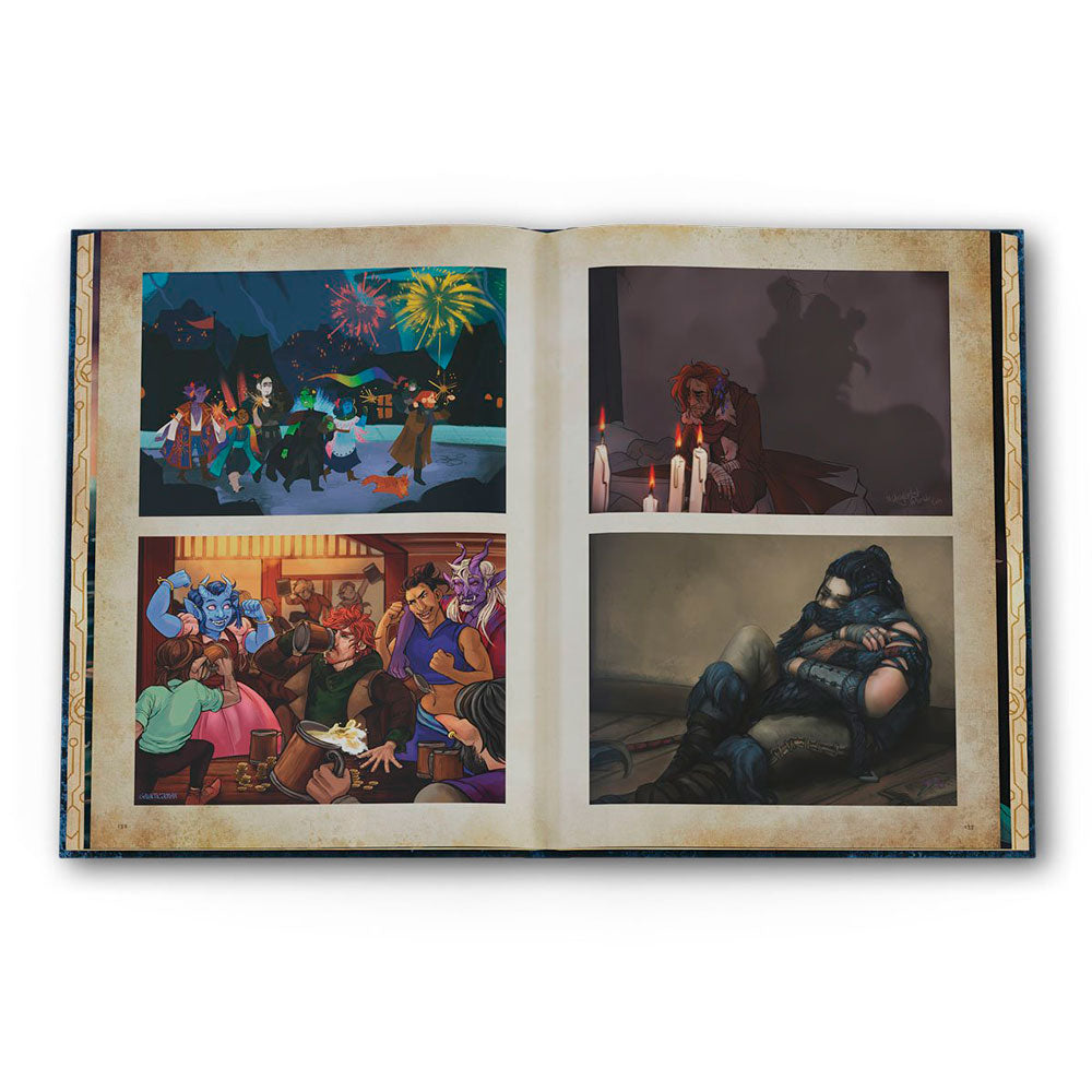 Book Critical Role: The Chronicles of Exandria: The Mighty Nein (Deluxe Edition)