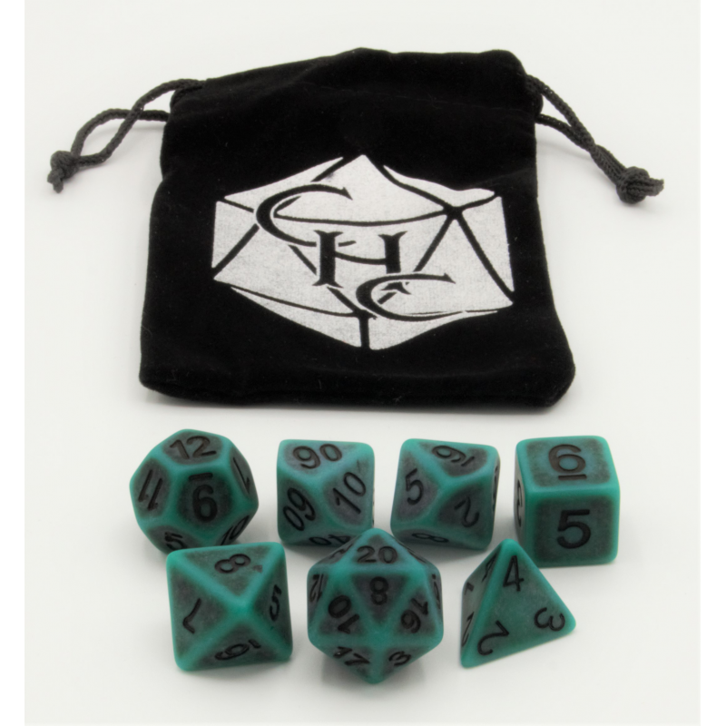 Dice Critical Hit: Poly 7 Set Ancient