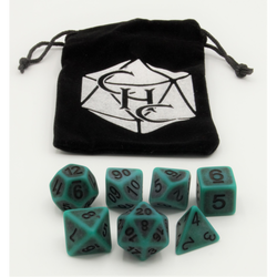 Dice Critical Hit: Poly 7 Set Ancient