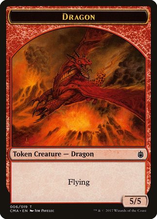 Dragon Token (006) [Commander Anthology Tokens]