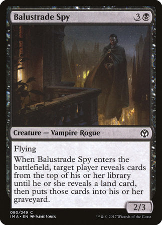 Balustrade Spy [Iconic Masters]