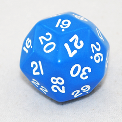 Dice Chessex: D30 Opaque