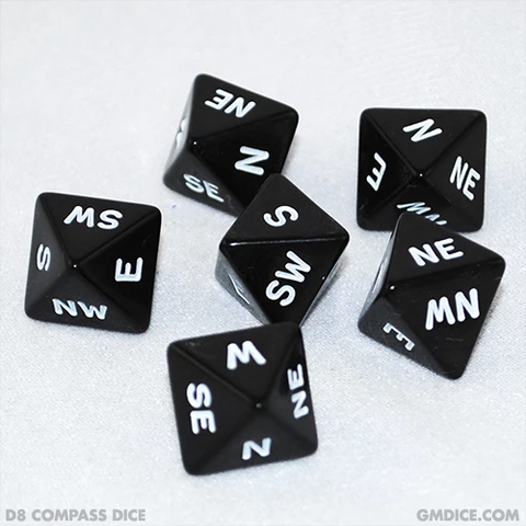 Dice D08 Compass