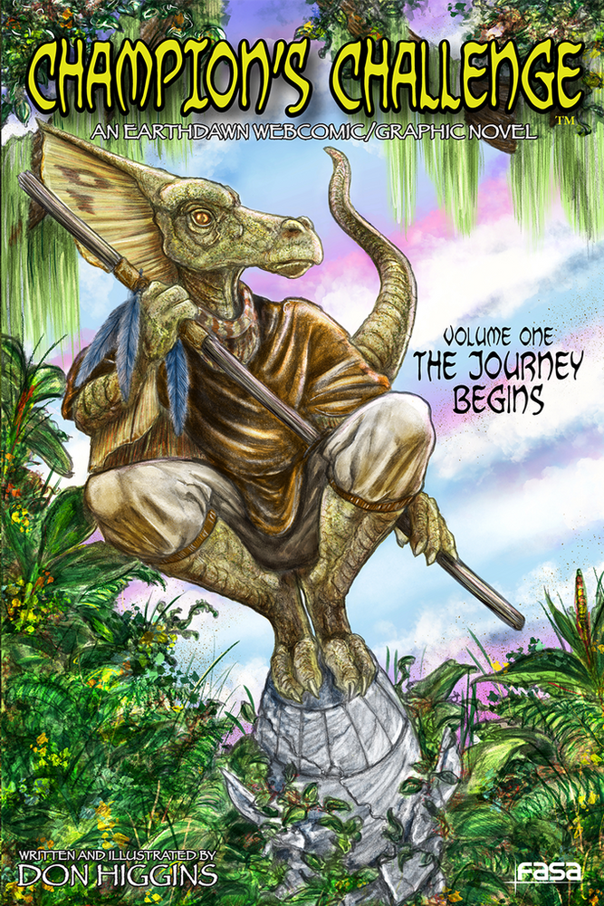Trade Paperback Earthdawn: Champion’s Challenge Volume 1: The Journey Begins