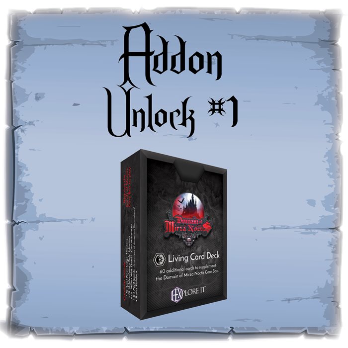 HEXplore It: 04 The Domain Of Mirza Noctis Living Card Deck