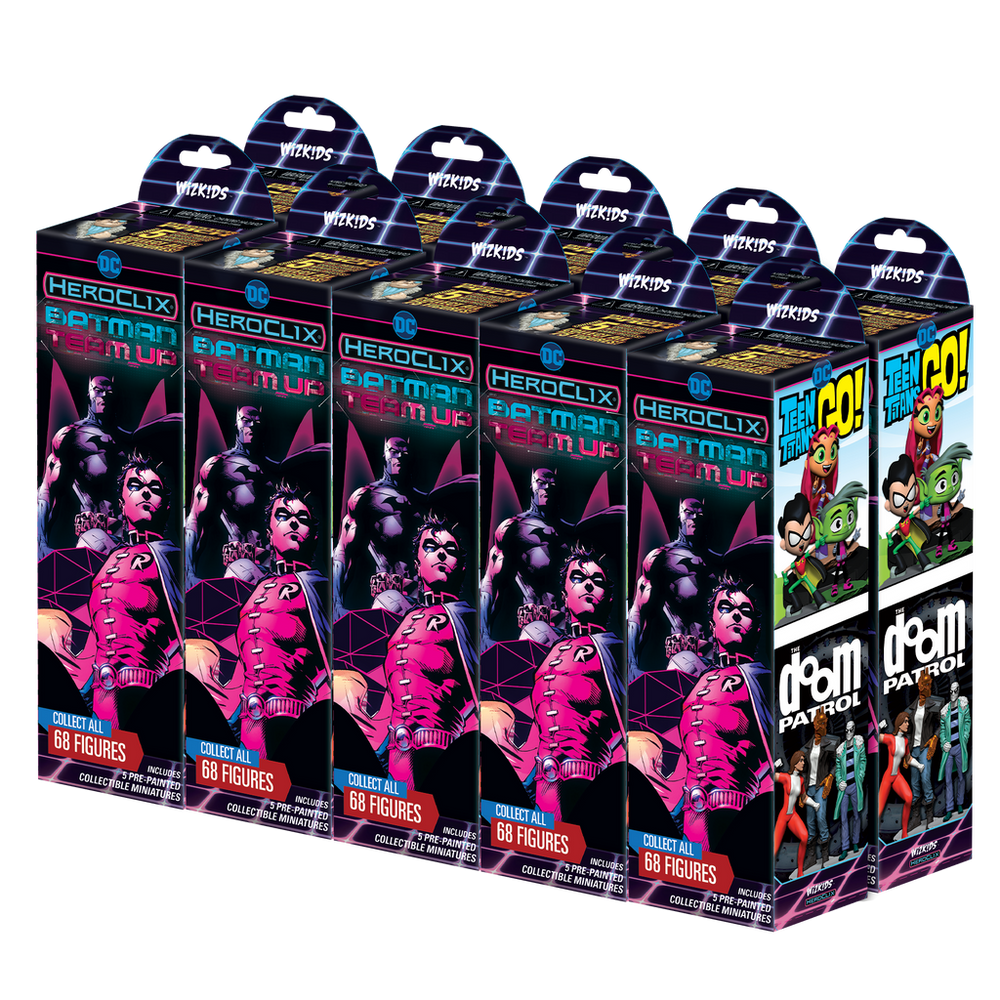 HeroClix DC Comics: Batman Team-Up Booster Brick