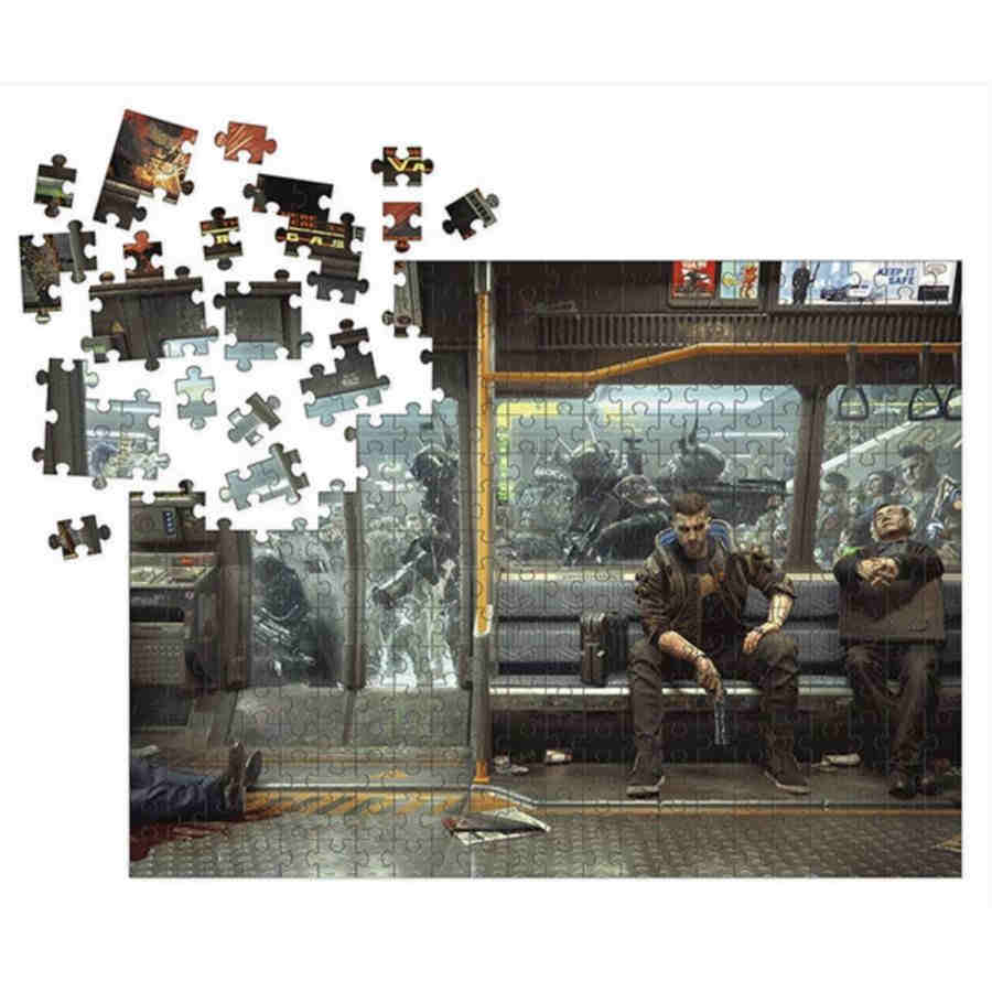 Puzzle Dark Horse: 1000 piece Cyberpunk 2077: Metro Life