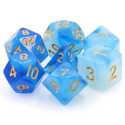 Dice Tasty Minstrel: Poly 7 Set Translucent