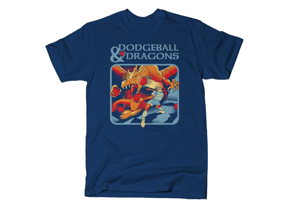 T-Shirt Snorgtees: Dodgeball And Dragons