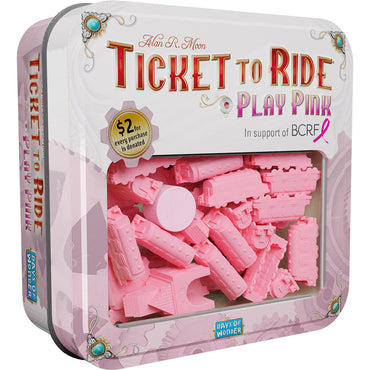 Ticket to Ride: Play Pink Pieces