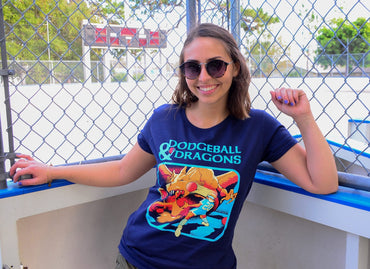 T-Shirt Snorgtees Ladies T: Dodgeball And Dragons