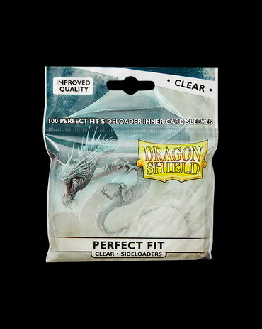 Card Sleeves Dragon Shield: Perfect Fit Side Load – Clear "Naluapo"™ (100)