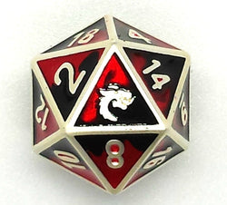Dice Old School Dice: D20 Metal Dwarven
