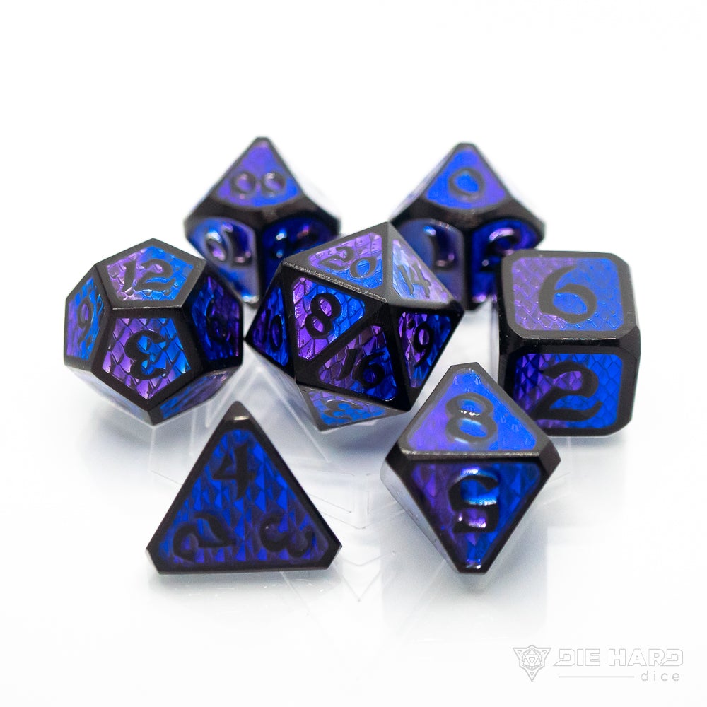 Dice DieHard Dice: Poly 7 Set Drakona Embers