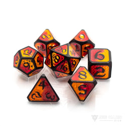 Dice DieHard Dice: Poly 7 Set Drakona Embers