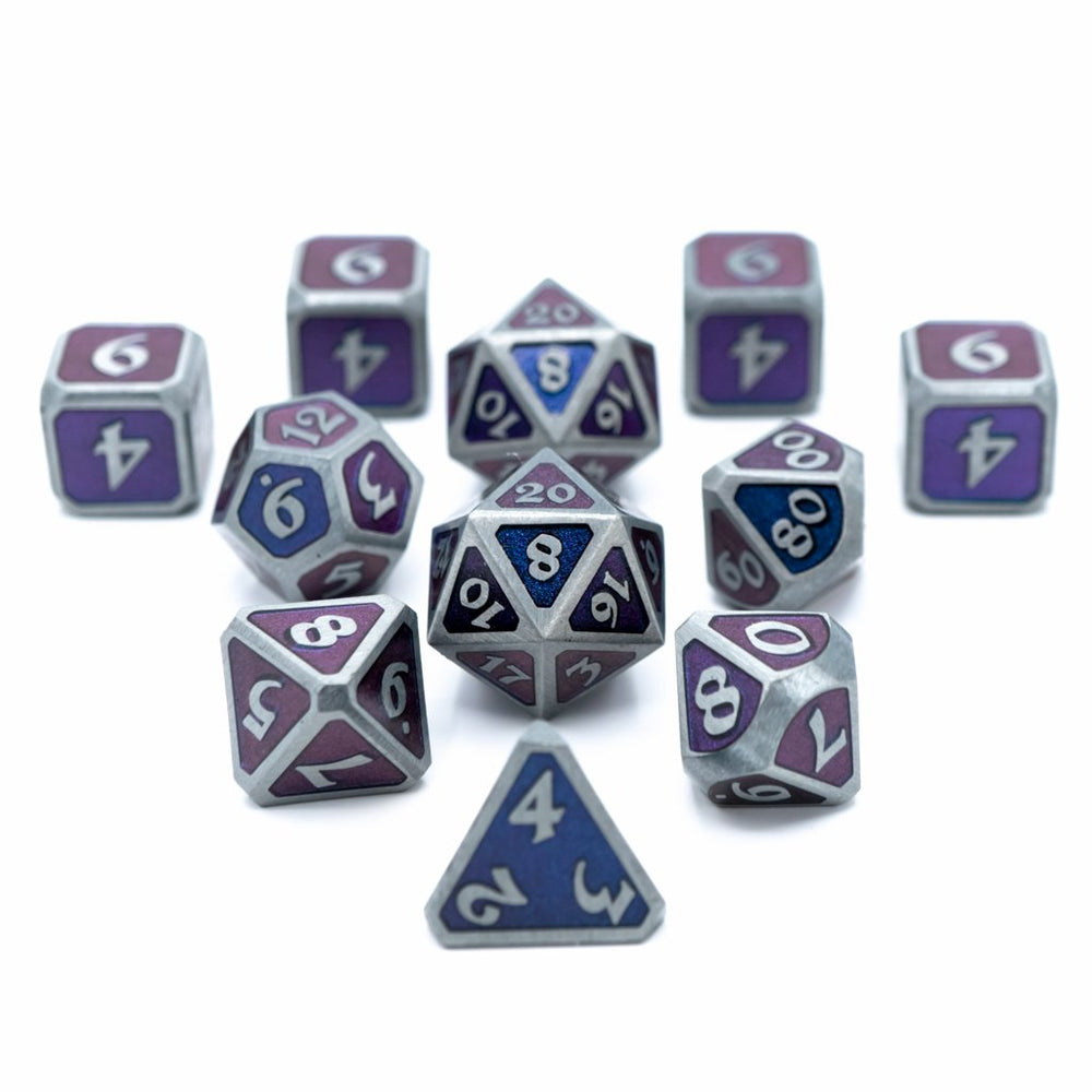 Dice DieHard Dice: Poly 11 Set Metal Dreamscape
