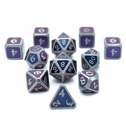 Dice DieHard Dice: Poly 11 Set Metal Dreamscape