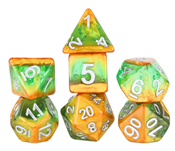 Dice Sirius: Poly 7 Set Rainbow