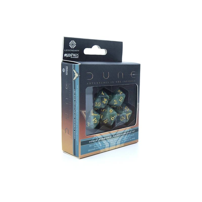 Dune RPG: Dice Set: Atreides