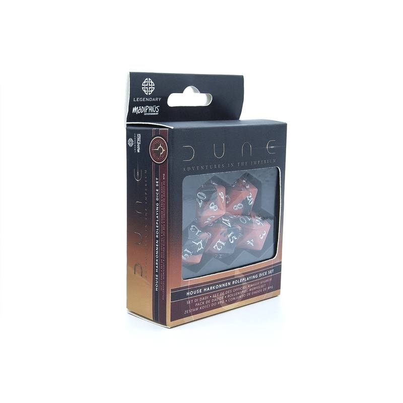 Dune RPG: Dice Set: Harkonnen