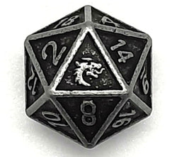 Dice Old School Dice: D20 Metal Dwarven