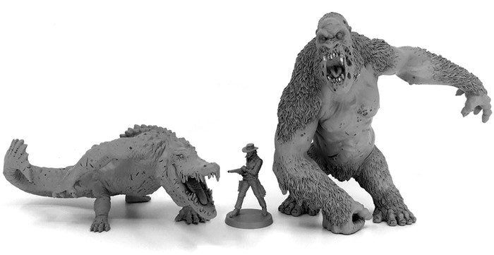 Zombicide Undead or Alive: Abominations - Abominape vs Crocosaur