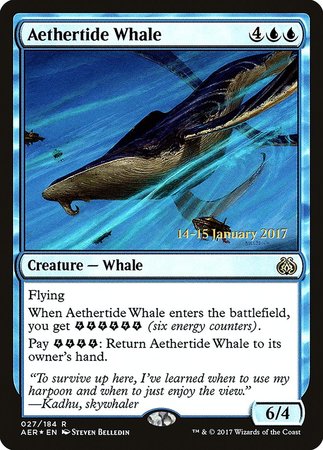 Aethertide Whale [Aether Revolt Promos]