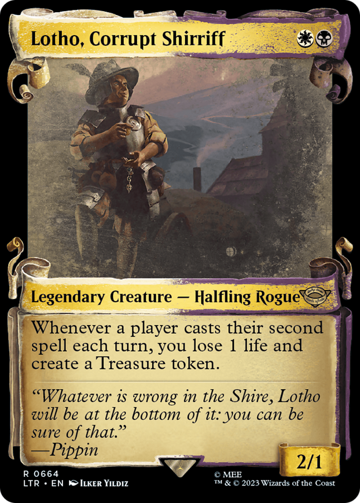 Lotho, Corrupt Shirriff [The Lord of the Rings: Tales of Middle-Earth Lotho, Corrupt Shirriff [The Lord of the Rings: Tales of Middle-Earth