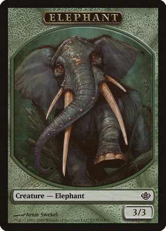 Elephant Token [Duel Decks: Garruk vs. Liliana Tokens]