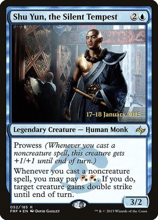 Shu Yun, the Silent Tempest [Fate Reforged Promos]