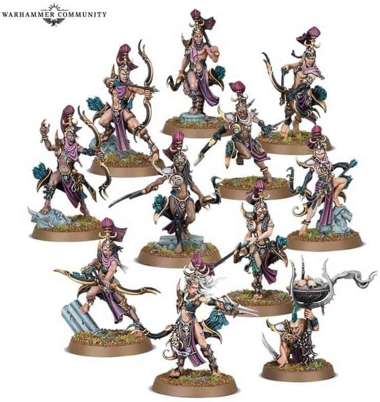 Warhammer Age of Sigmar Hedonites of Slaanesh: Blissbarb Archers