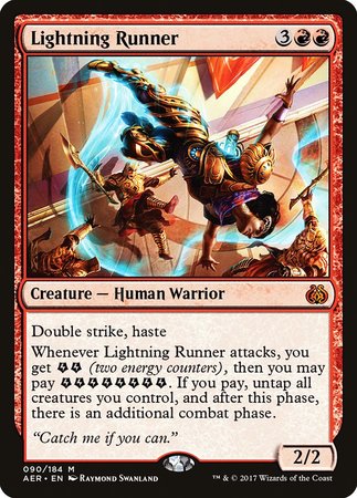 Lightning Runner [Aether Revolt]