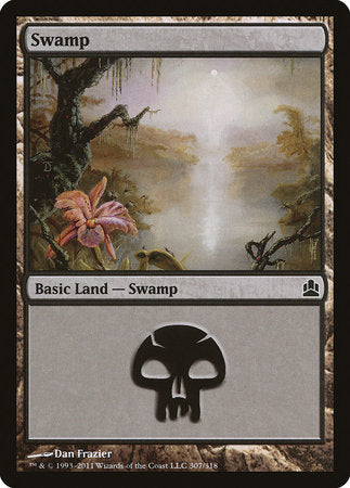 Swamp (307) [Commander 2011]