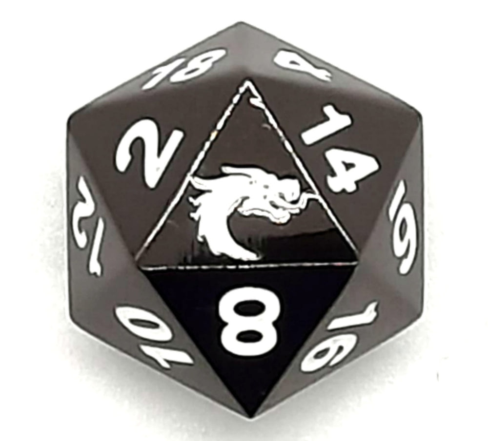Dice Old School Dice: D20 Metal Halfling