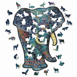 Puzzle Craft-Hub: Asian Elephant