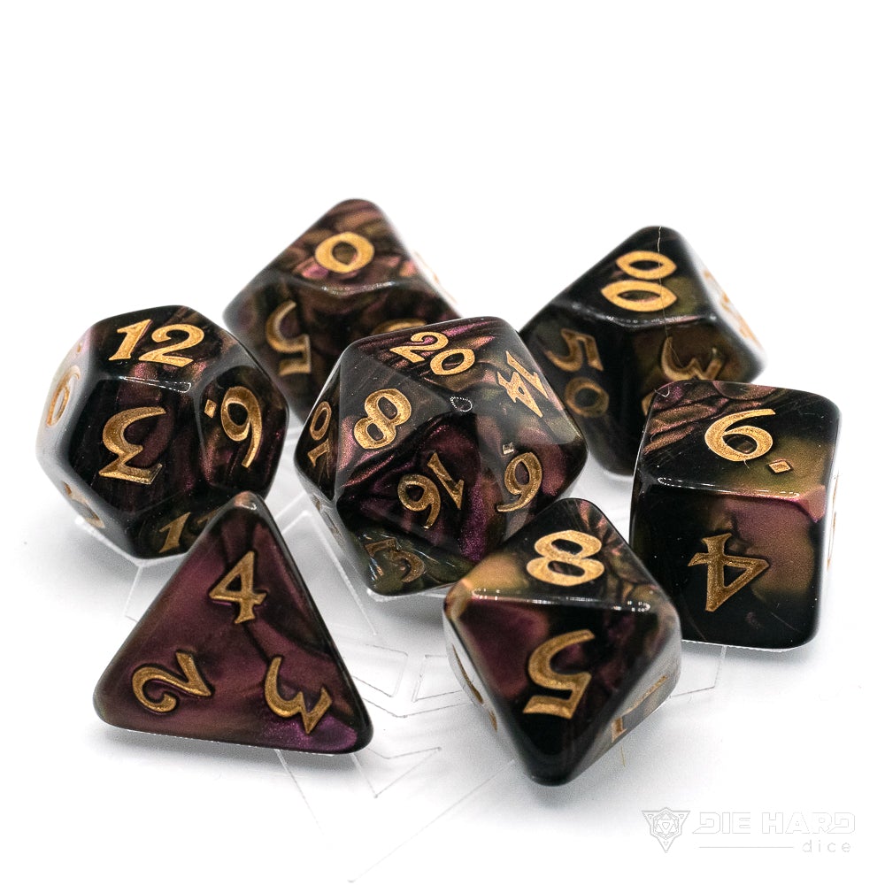 Dice DieHard Dice: Poly 7 set Elessia