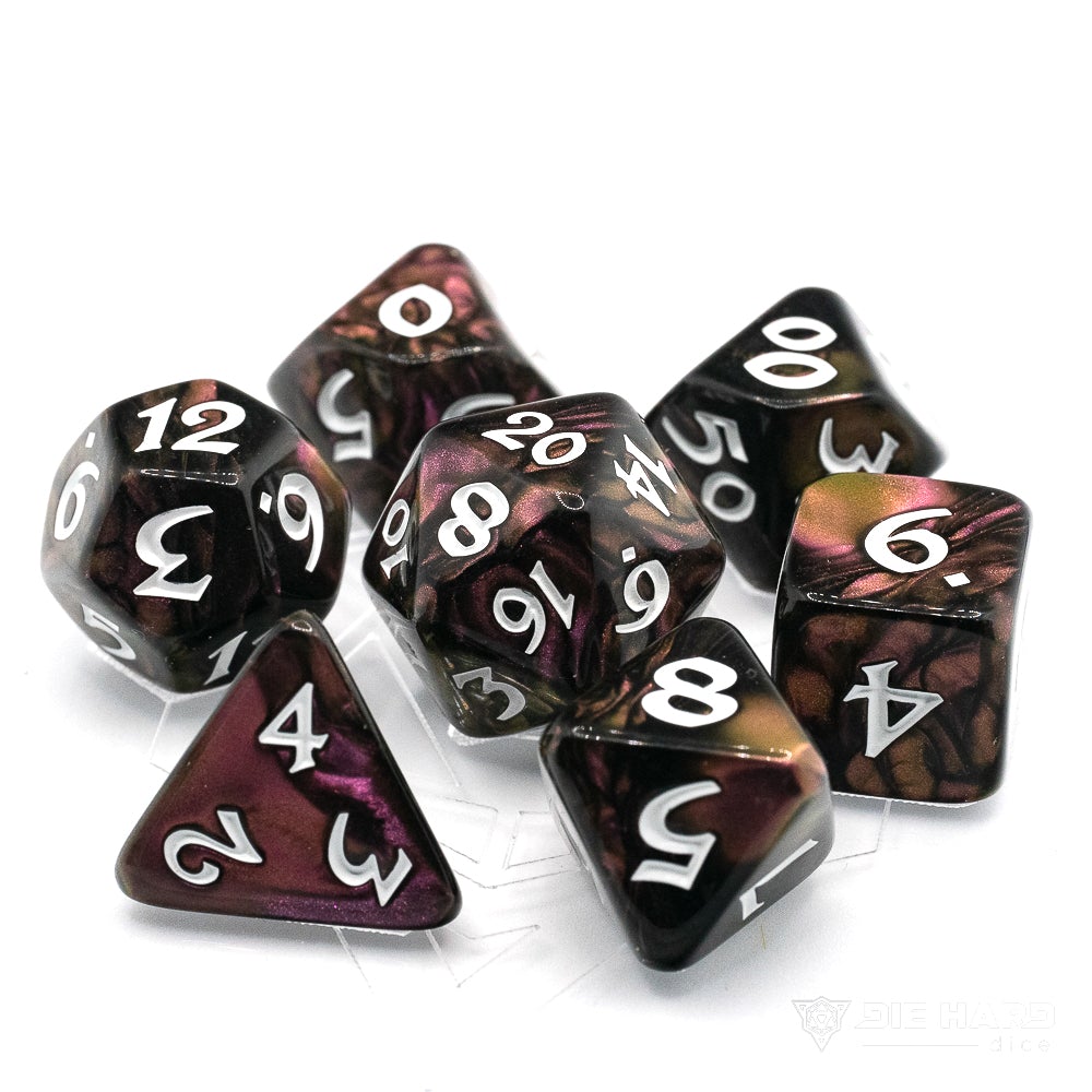 Dice DieHard Dice: Poly 7 set Elessia