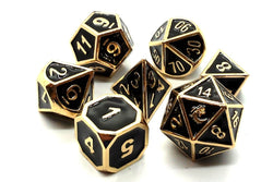 Dice Old School Dice: Poly 7 Set Metal Elven