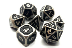 Dice Old School Dice: Poly 7 Set Metal Elven