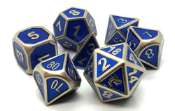 Dice Old School Dice: Poly 7 Set Metal Elven