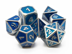 Dice Old School Dice: Poly 7 Set Metal Elven