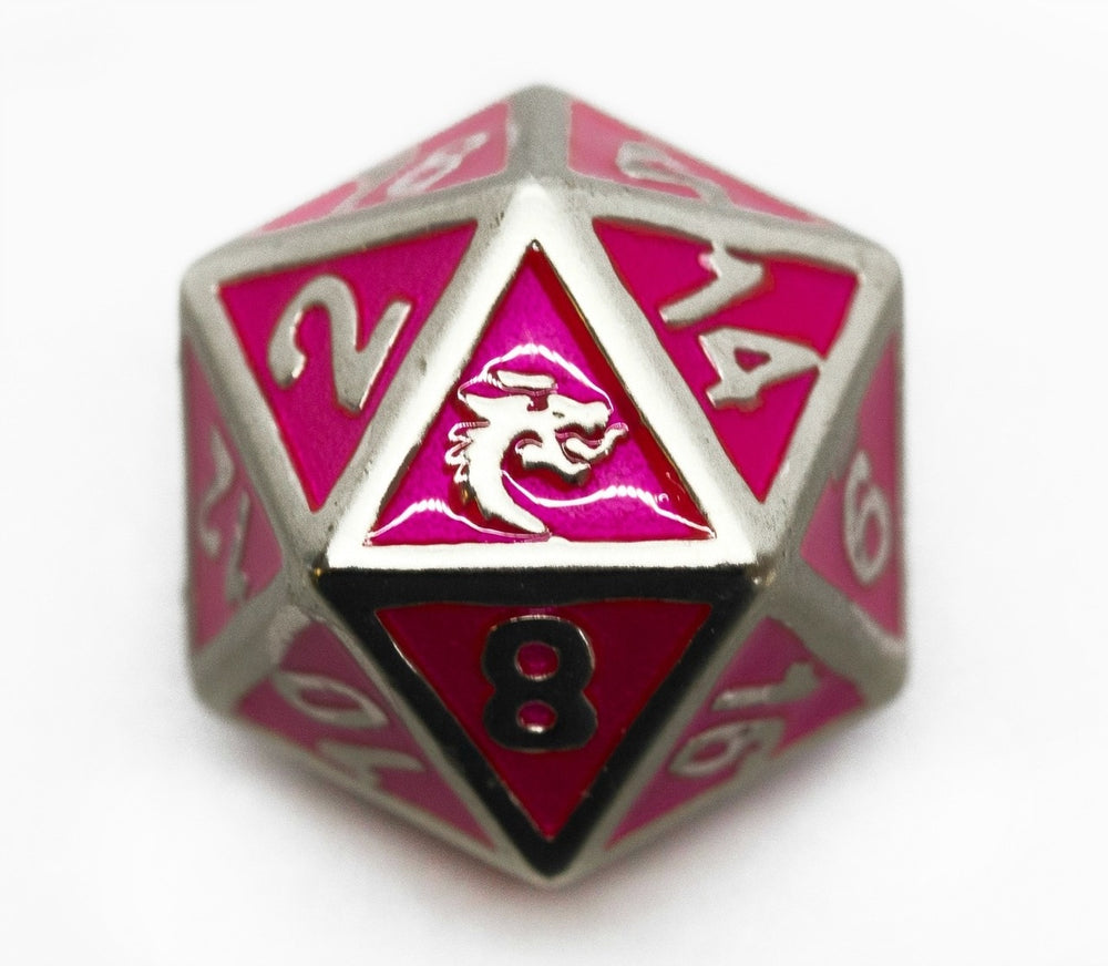 Dice Old School Dice: D20 Metal Elven