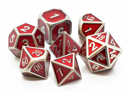 Dice Old School Dice: Poly 7 Set Metal Elven