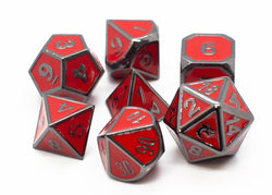 Dice Old School Dice: Poly 7 Set Metal Elven