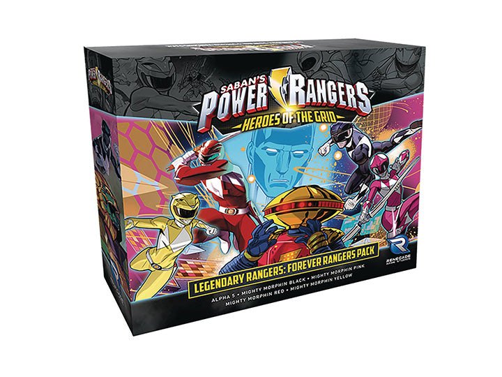 Power Rangers: Heroes of the Grid: Legendary Rangers - Forever Rangers Pack